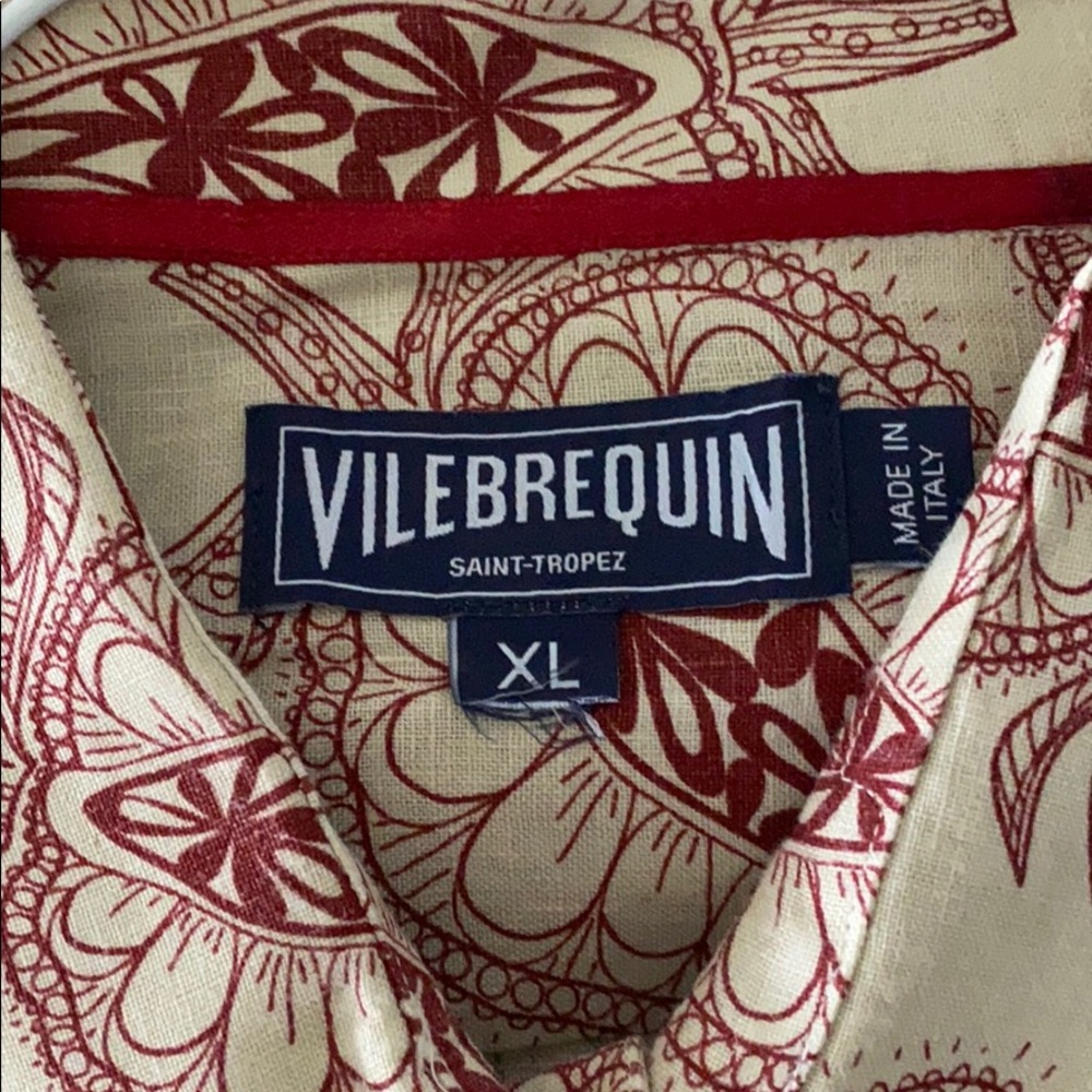 Vilebrequin linen casual shirt xl